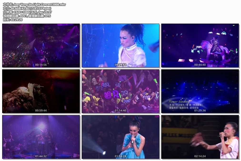 图片[5]-容祖儿 Star Light 2008 香港红馆演唱会 Joey Yung Sta Light Concert [Renux MKV 40.61GB]-蓝光演唱会资源网