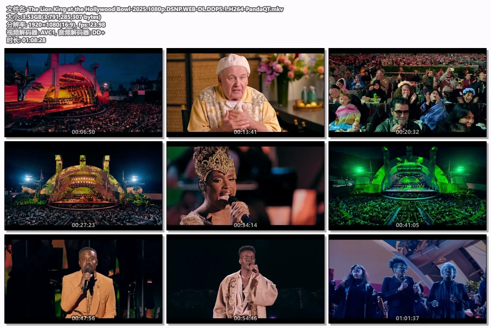 图片[5]-狮子王30周年纪念-生生不息演唱会 The Lion King at the Hollywood 2025 [WEB-DL MKV 3.53GB]-蓝光演唱会资源网
