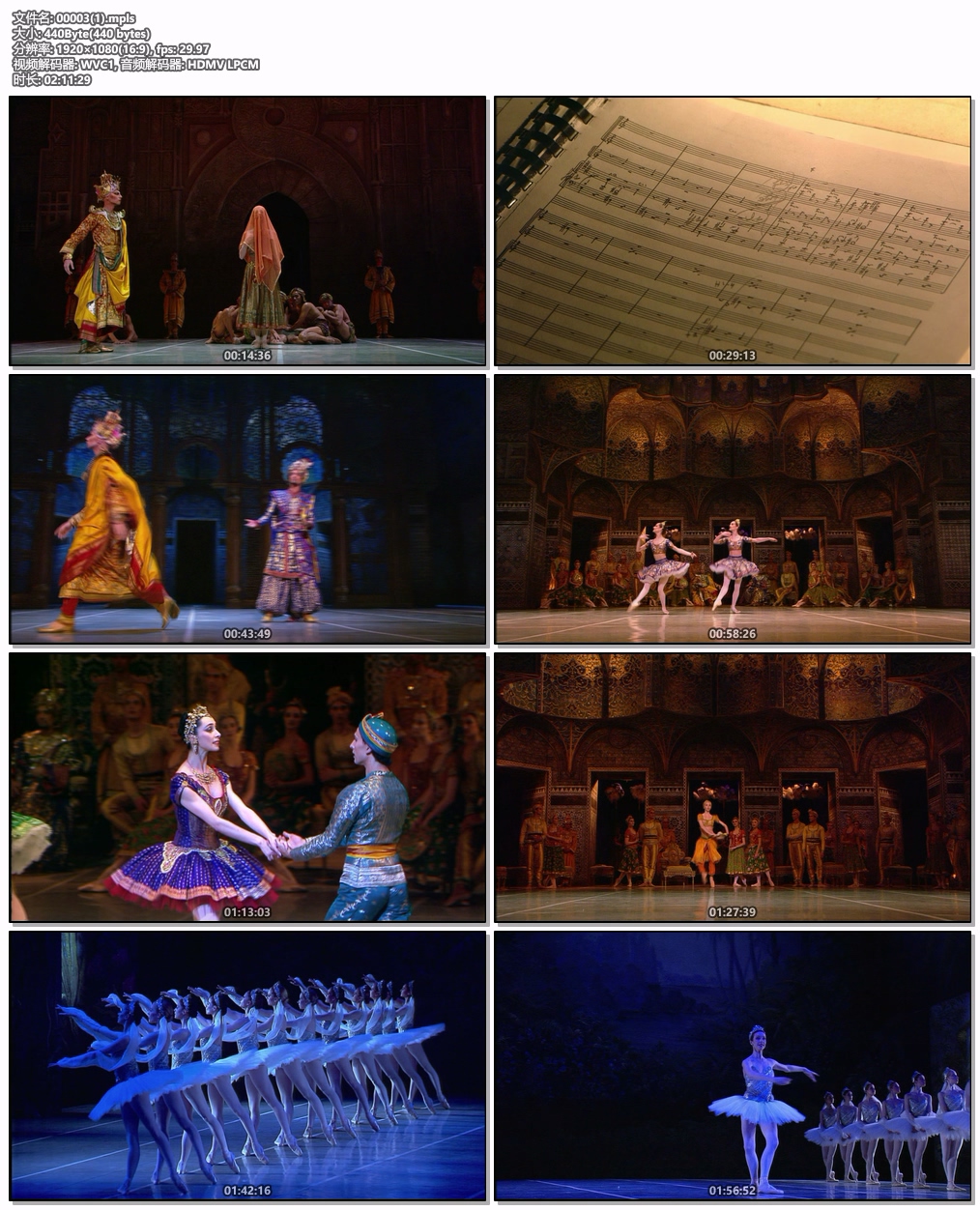 图片[6]-芭蕾舞剧: 舞姬 Ludwig Minkus – La Bayadere 1994 [BDMV 42.5GB]-蓝光演唱会资源网