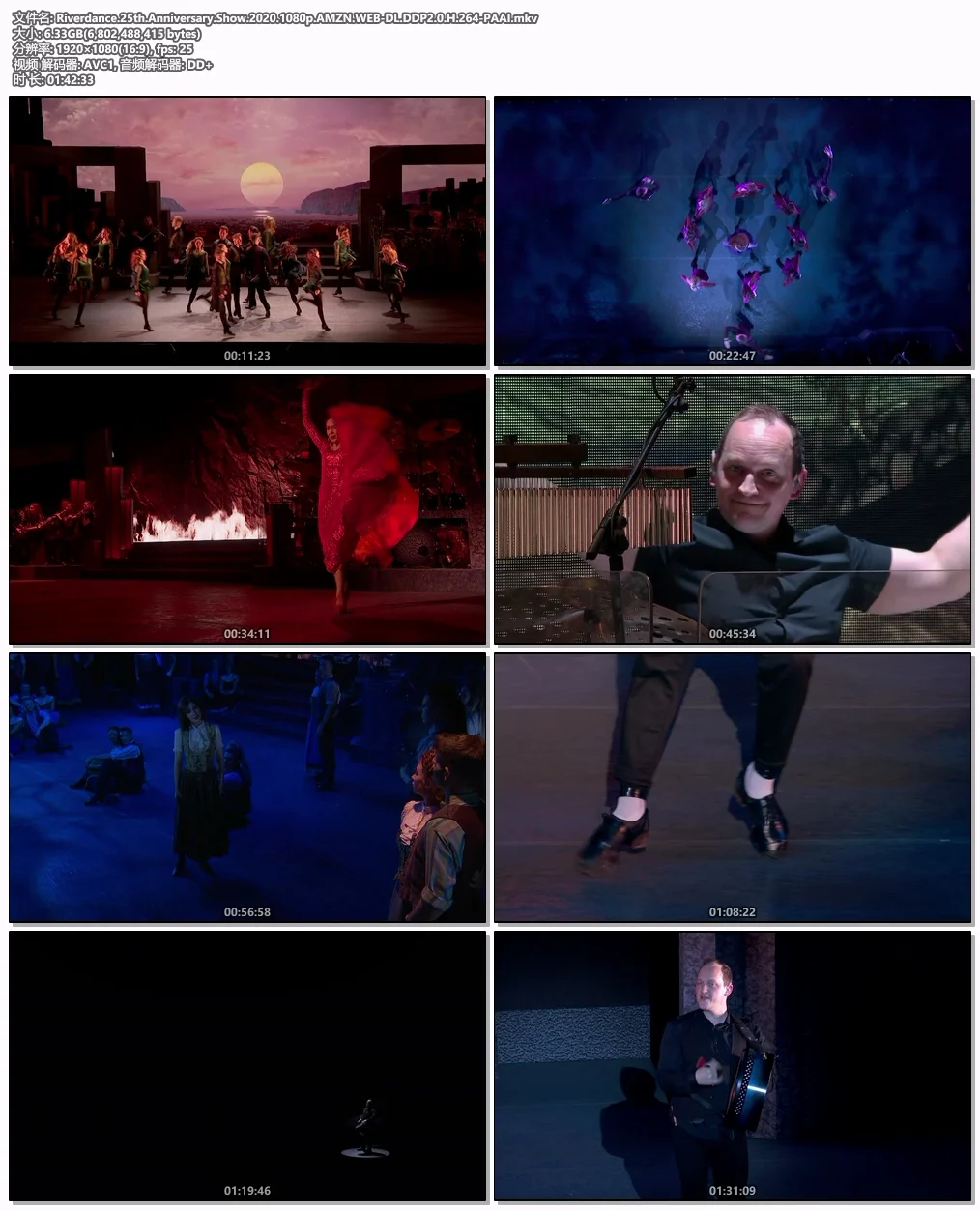 图片[5]-大河之舞25周年纪念演出 Riverdance 25th Anniversary Show 2019  [WEB-DL MKV 6.33GB]-蓝光演唱会资源网