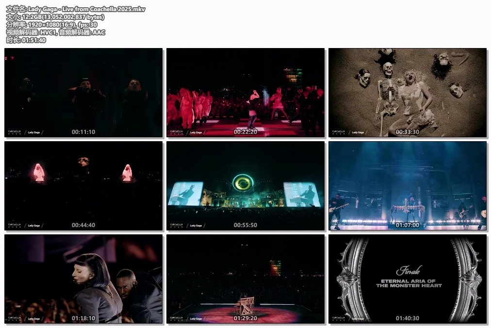 图片[4]-女神卡卡 科切拉音乐节 Lady Gaga – Live from Coachella 2025 [WEB-DL MKV 12.1GB]-蓝光演唱会资源网