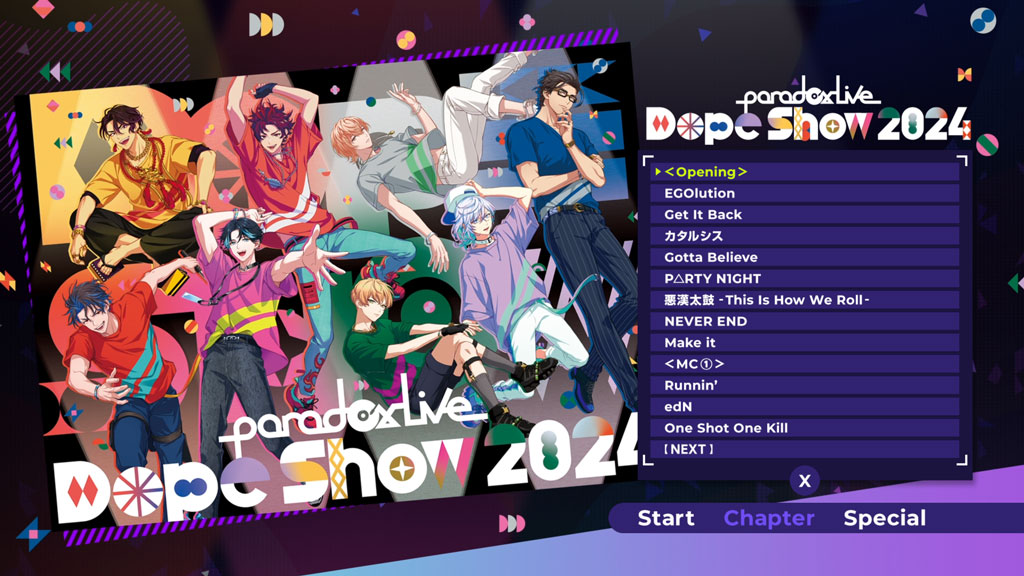 图片[3]-Paradox Live Dope Show 2024 [BDMV 84.2GB]-蓝光演唱会资源网
