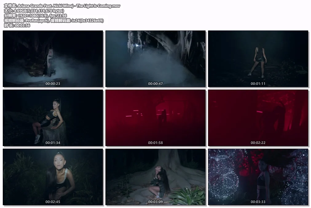 图片[2]-Ariana Grande Feat. Nicki Minaj – The Light Is Coming 1080P [PrpRes MOV 4.69GB]-蓝光演唱会资源网