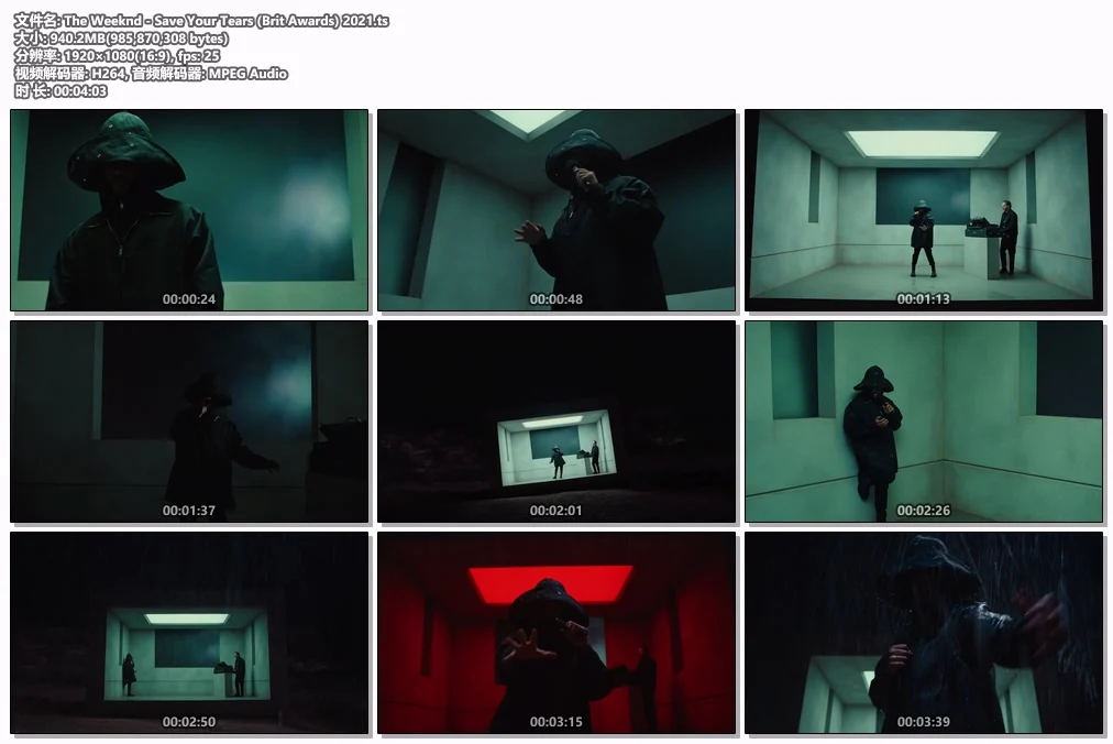 图片[2]-威肯 The Weeknd – Save Your Tears (Brit Awards) 2021 [HDTV TS 940.2MB]-蓝光演唱会资源网