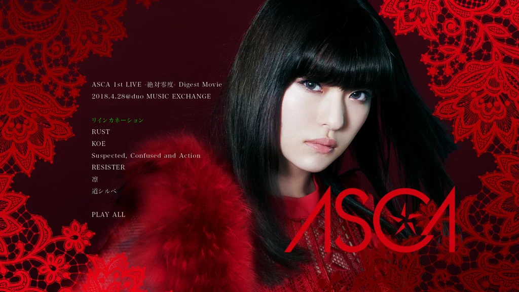 图片[2]-ASCA – Hyakka Ryoran 百歌繚乱 1CD+2BD [2019.11.06] [BDMV 2BD 17.4GB]-蓝光演唱会资源网