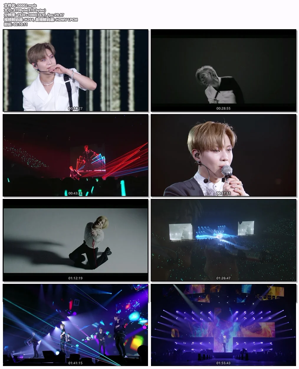 图片[6]-태민 Taemin – 2nd Concert [T1001101] in Japan 2019-2020 Countdown Live [2020.12.31] [BDMV 42.2GB]-蓝光演唱会资源网