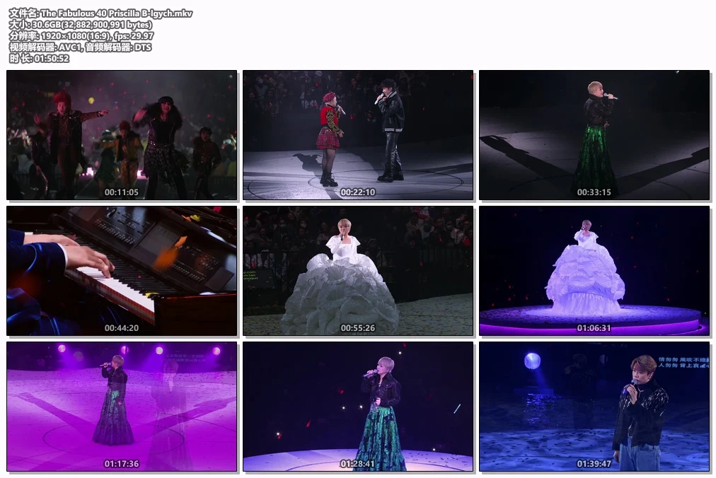 图片[7]-陈慧娴 The Fabulous 40 Priscilla Live in Hong Kong 2025 Blu-ray 1080i H264 [Remux MKV 52.4GB]-蓝光演唱会资源网