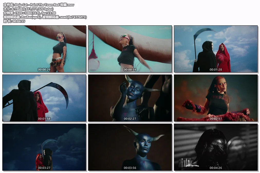 图片[2]-Doja Cat – Paint The Town Red 1080P [ProRes MOV 6.19GB]-蓝光演唱会资源网