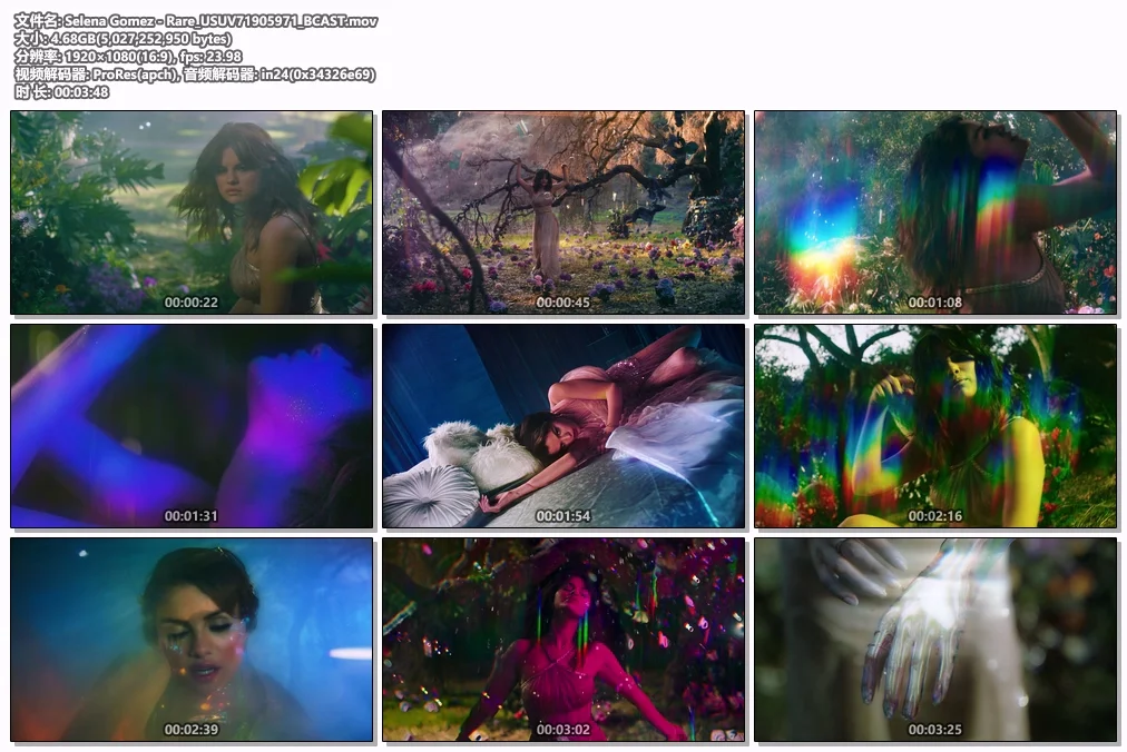 图片[2]-赛琳娜·戈麦斯 Selena Gomez – Rare 1080P [ProRes MOV 4.68GB]-蓝光演唱会资源网