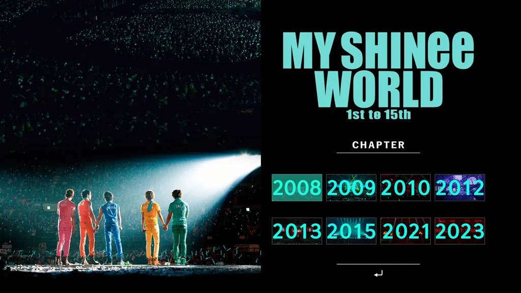 图片[2]-샤이니 SHINee – MY SHINee WORLD 1st through 15th [2024.11.08] [BDMV 35.7GB]-蓝光演唱会资源网