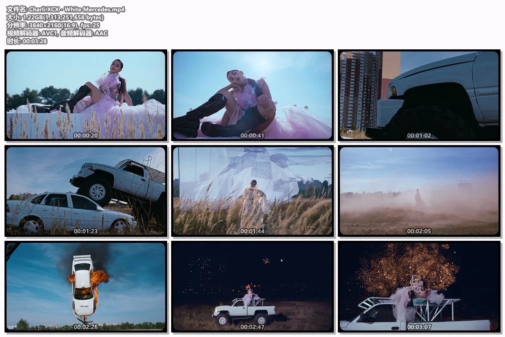 图片[2]-Charli XCX – White Mercedes [Master MP4 1.22GB]-蓝光演唱会资源网