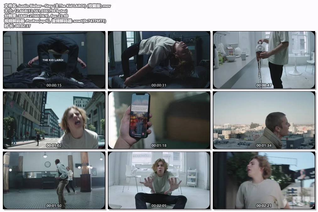 图片[2]-贾斯汀·比伯 Justin Bieber – Stay 1080P [ProRes MOV 12.6GB]-蓝光演唱会资源网