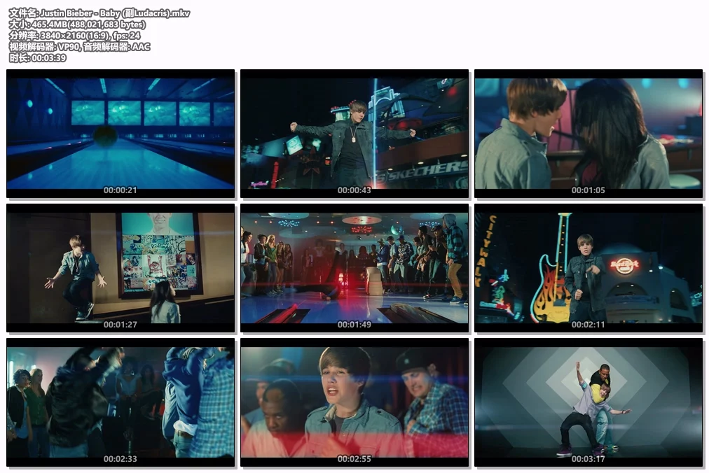 图片[2]-贾斯汀·比伯 Justin Bieber – Baby [2160P 4K] [WEB-DL MKV 465.4MB]-蓝光演唱会资源网