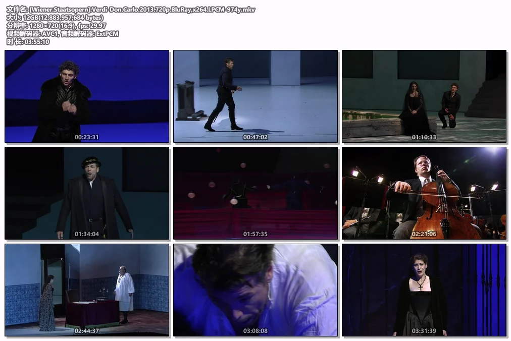 图片[5]-维也纳国家歌剧院 威尔第歌剧 唐卡洛 Verdi-Don Carlo 2013 720P [BDrip MKV 12GB]-蓝光演唱会资源网