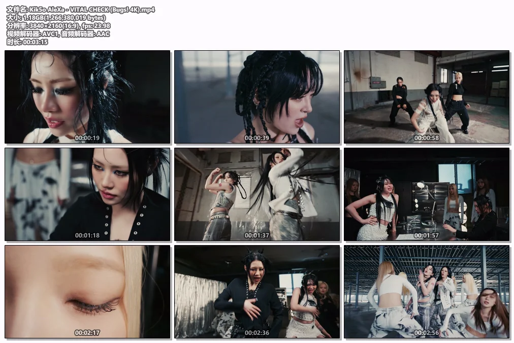 图片[2]-[音乐视频] Kik5o AleXa – VITAL CHECK [4K UHD珍藏版][Bugs MP4 1.18GB]-蓝光演唱会资源网