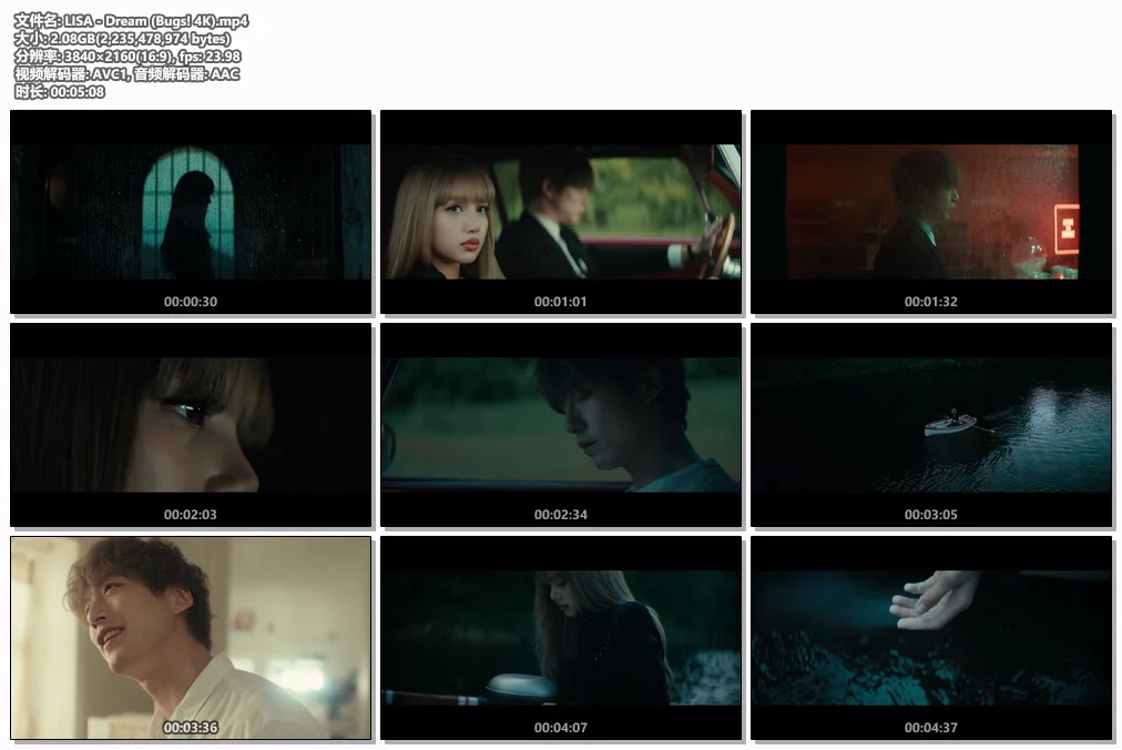 图片[2]-LISA – Dream [2160P 4K] [Bugs MP4 2.08GB]-蓝光演唱会资源网