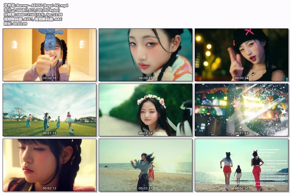 图片[2]-Burvey – AEIOU [2160P 4K] [Bugs MP4 1.56GB]-蓝光演唱会资源网