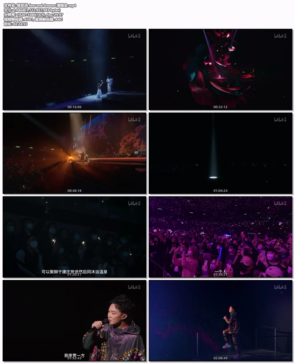 图片[5]-[演唱会] 陈奕迅 Fear and Dreams 世界巡回演唱会 珍藏版 [1080P WEB-DL MP4 1.04GB]-蓝光演唱会资源网